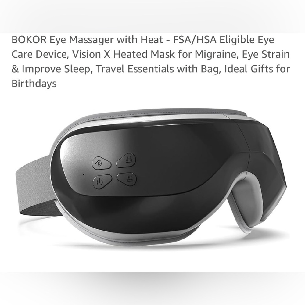 Not for sale! Black Eye Massager with Heat